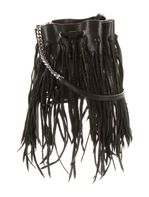 Saint Laurent Monogram Mini Bourse Bucket Bag