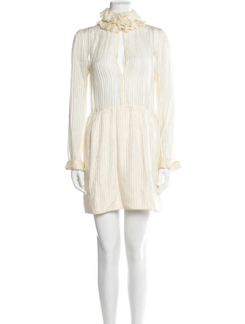 Saint Laurent Silk Mini Dress