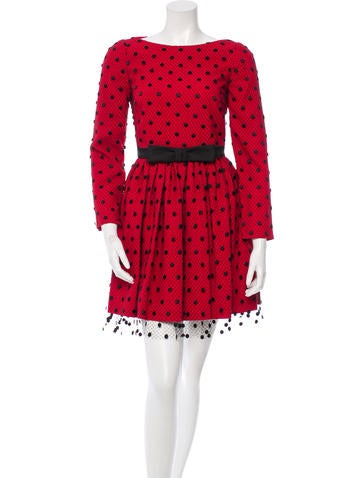 Saint Laurent Fall 2015 Silk Dress