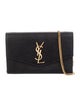 Saint Laurent 2023 Monogram Uptown Wallet On Chain
