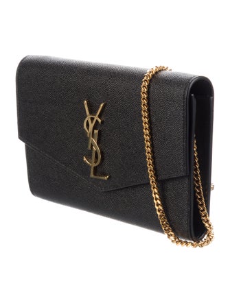 Saint Laurent 2023 Monogram Uptown Wallet On Chain