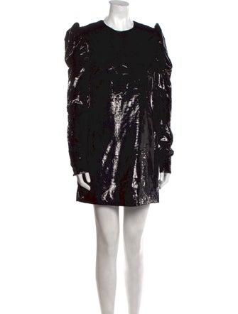 Saint Laurent Printed Mini Dress