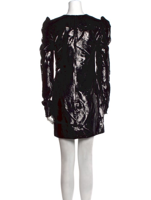 Saint Laurent Printed Mini Dress