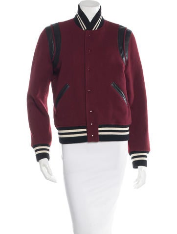 Saint Laurent Virgin Wool Teddy Jacket