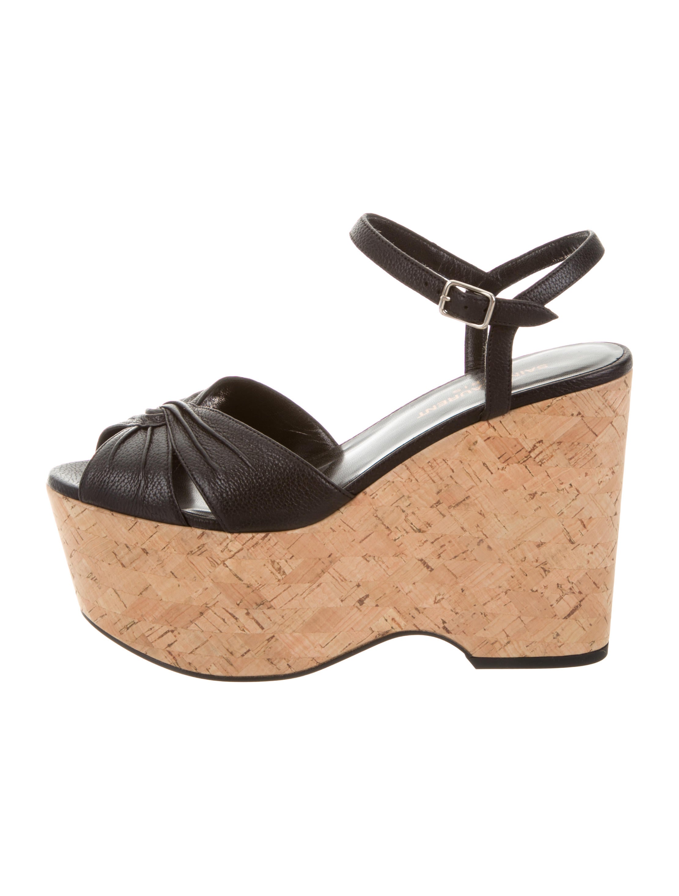 sandals st laurent leather wedge sandals shoes snt27590 sandals st laurent leather wedge sandals shoes snt27590
