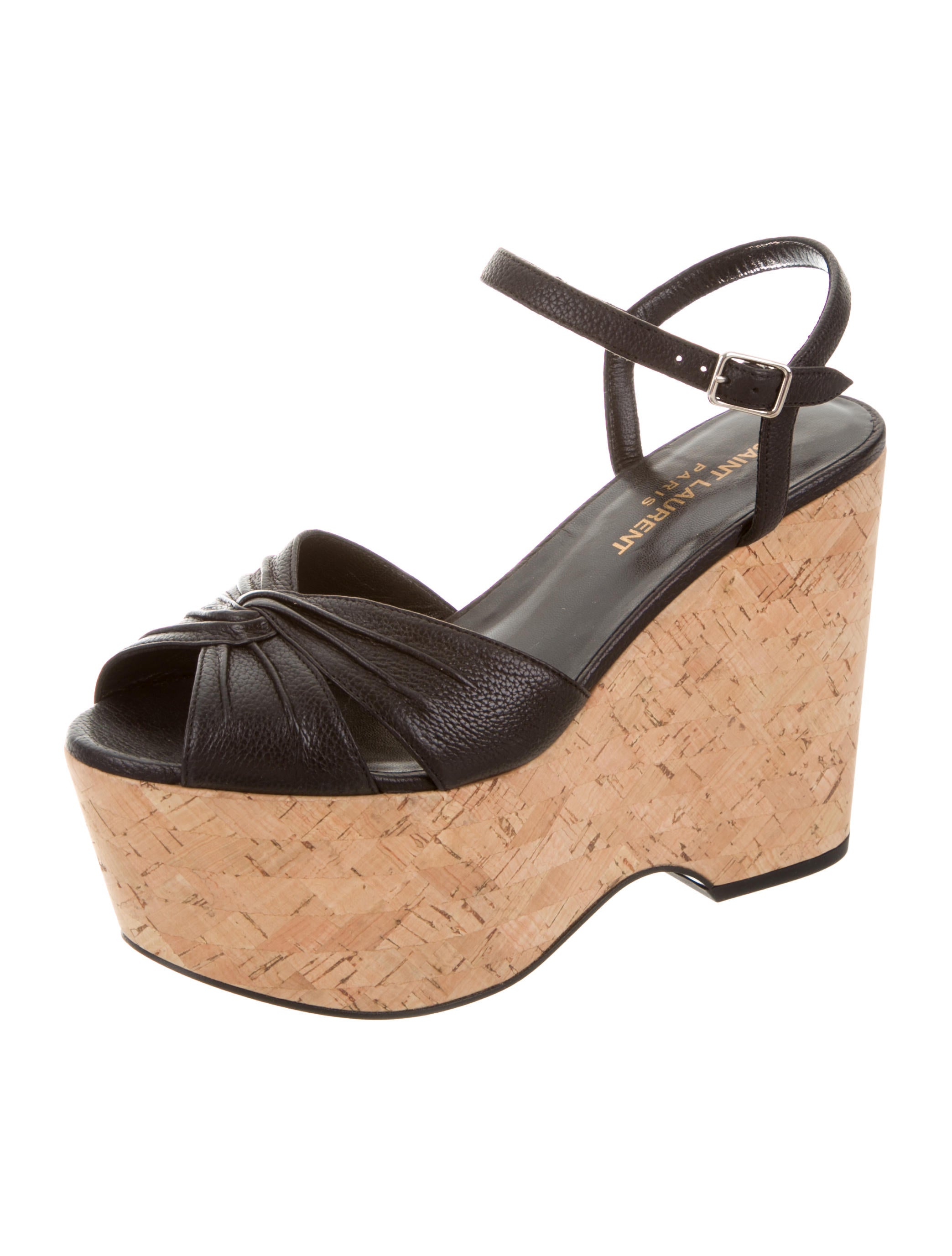 sandals st laurent leather wedge sandals shoes snt27590 sandals st laurent leather wedge sandals shoes snt27590