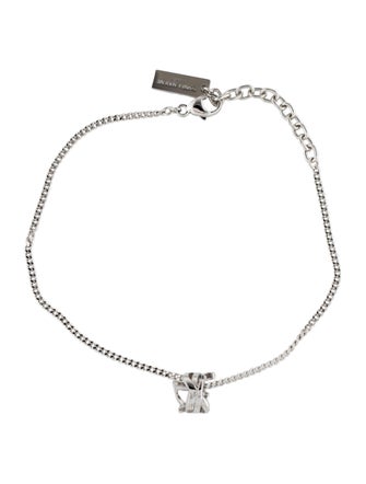 Saint Laurent Logo Charm Bracelet