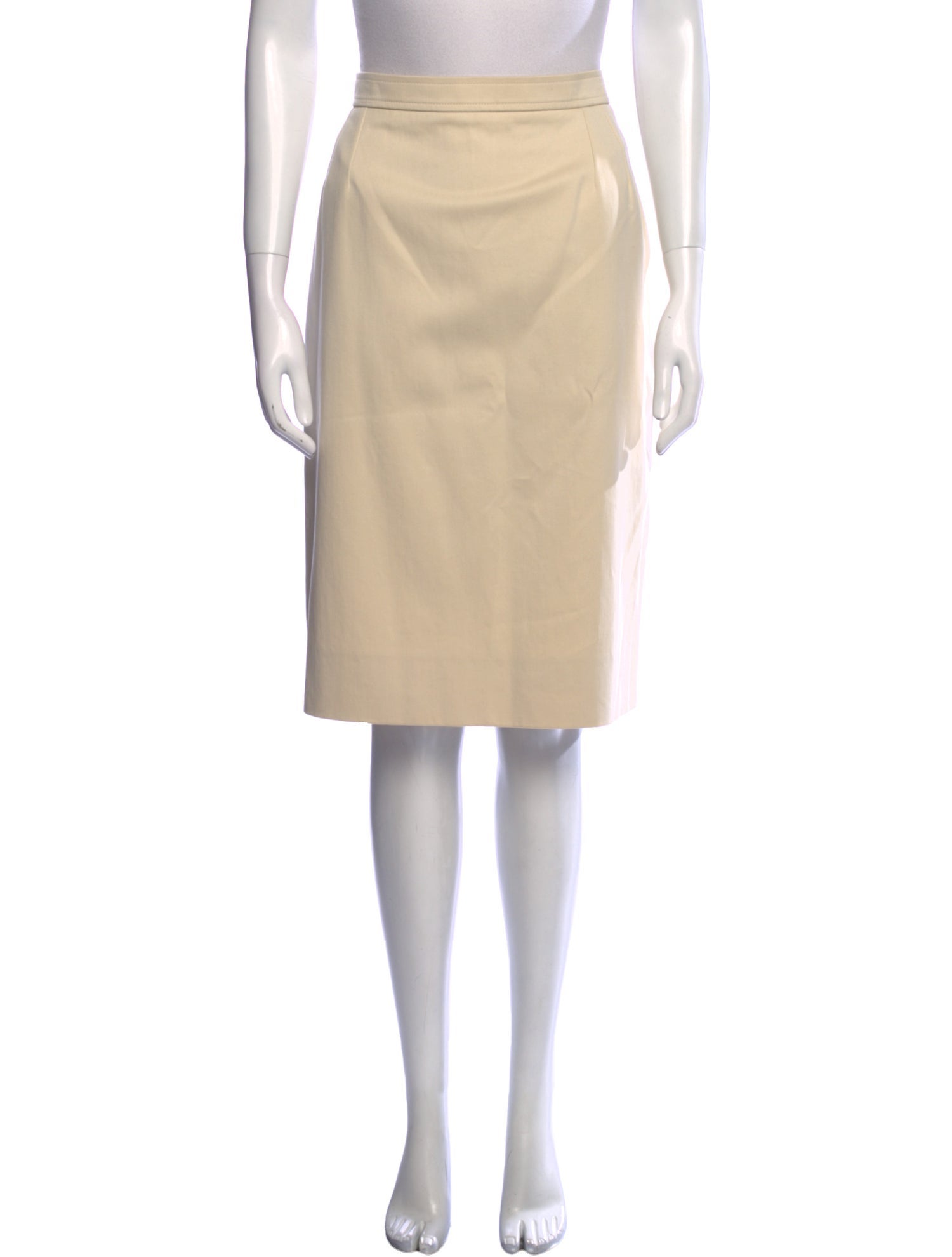 Yves Saint Laurent Rive Gauche Vintage Knee-Length Skirt