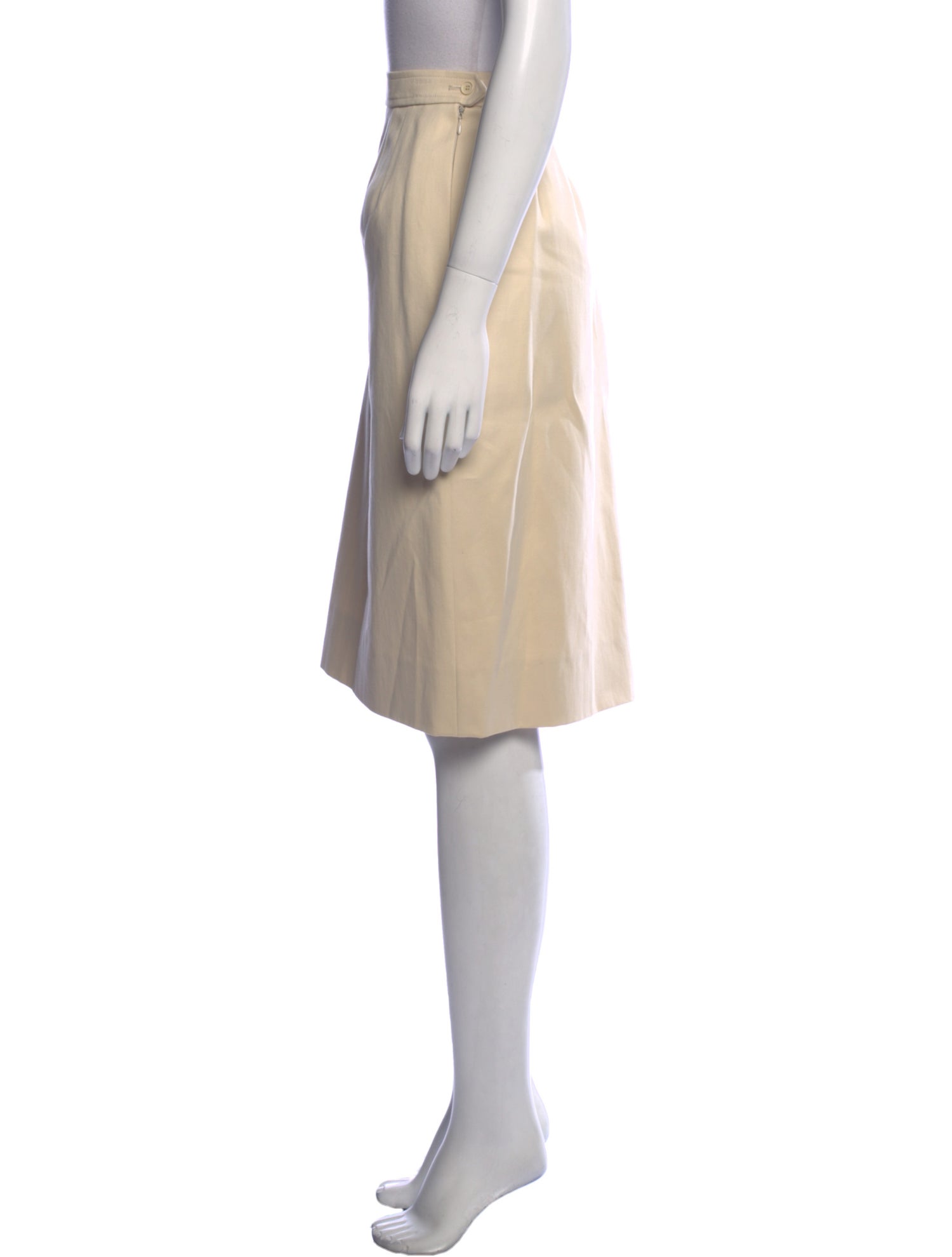 Yves Saint Laurent Rive Gauche Vintage Knee-Length Skirt