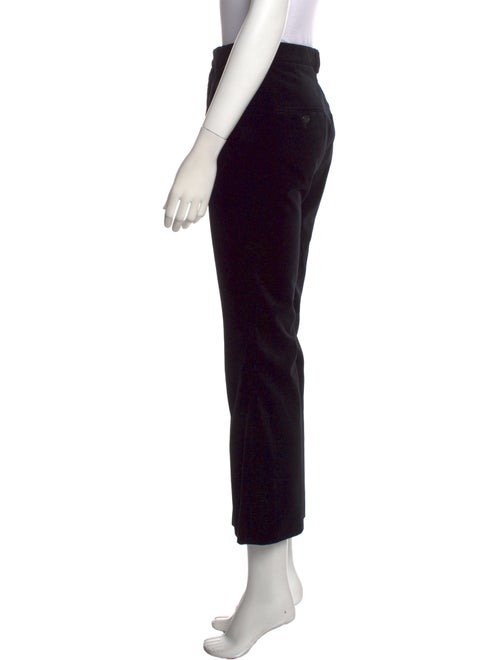 Saint Laurent Velvet Straight Leg Pants
