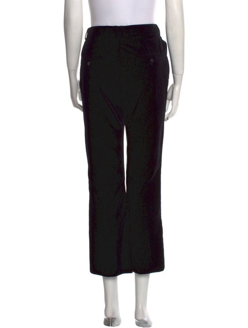 Saint Laurent Velvet Straight Leg Pants