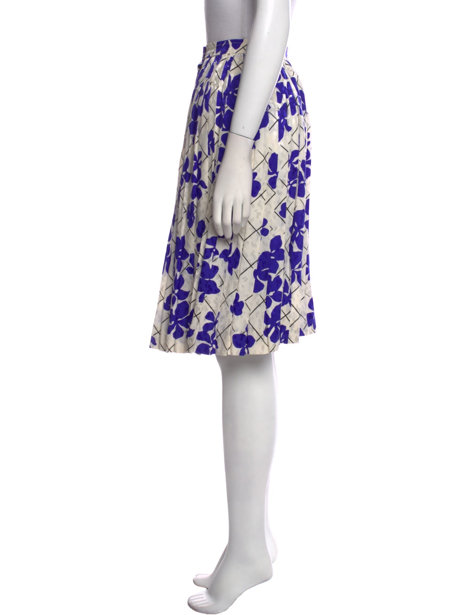 Yves Saint Laurent Rive Gauche Vintage Knee-Length Skirt