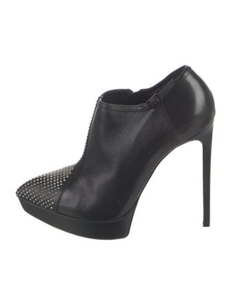 Saint Laurent Leather Studded Accents Pumps