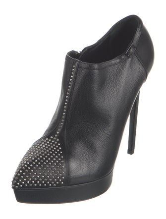 Saint Laurent Leather Studded Accents Pumps
