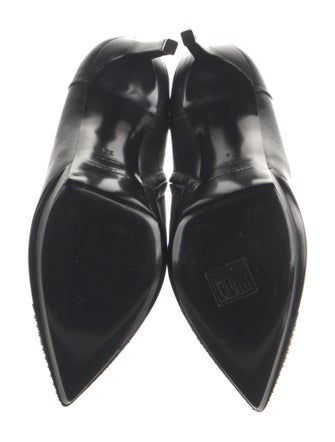 Saint Laurent Leather Studded Accents Pumps