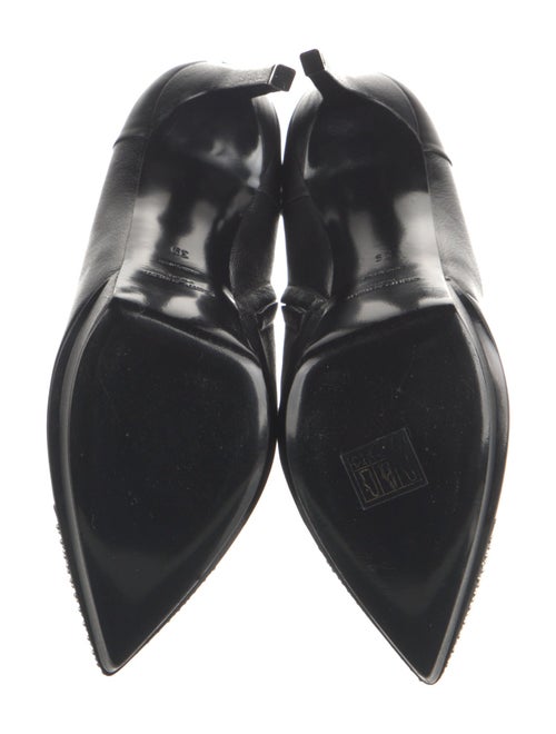 Saint Laurent Leather Studded Accents Pumps