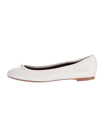 Saint Laurent Leather Ballet Flats w/ Tags