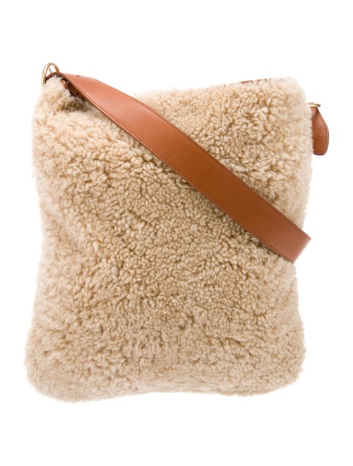 Saint Laurent 2022 Shearling Le 5 A 7 Shoulder Bag