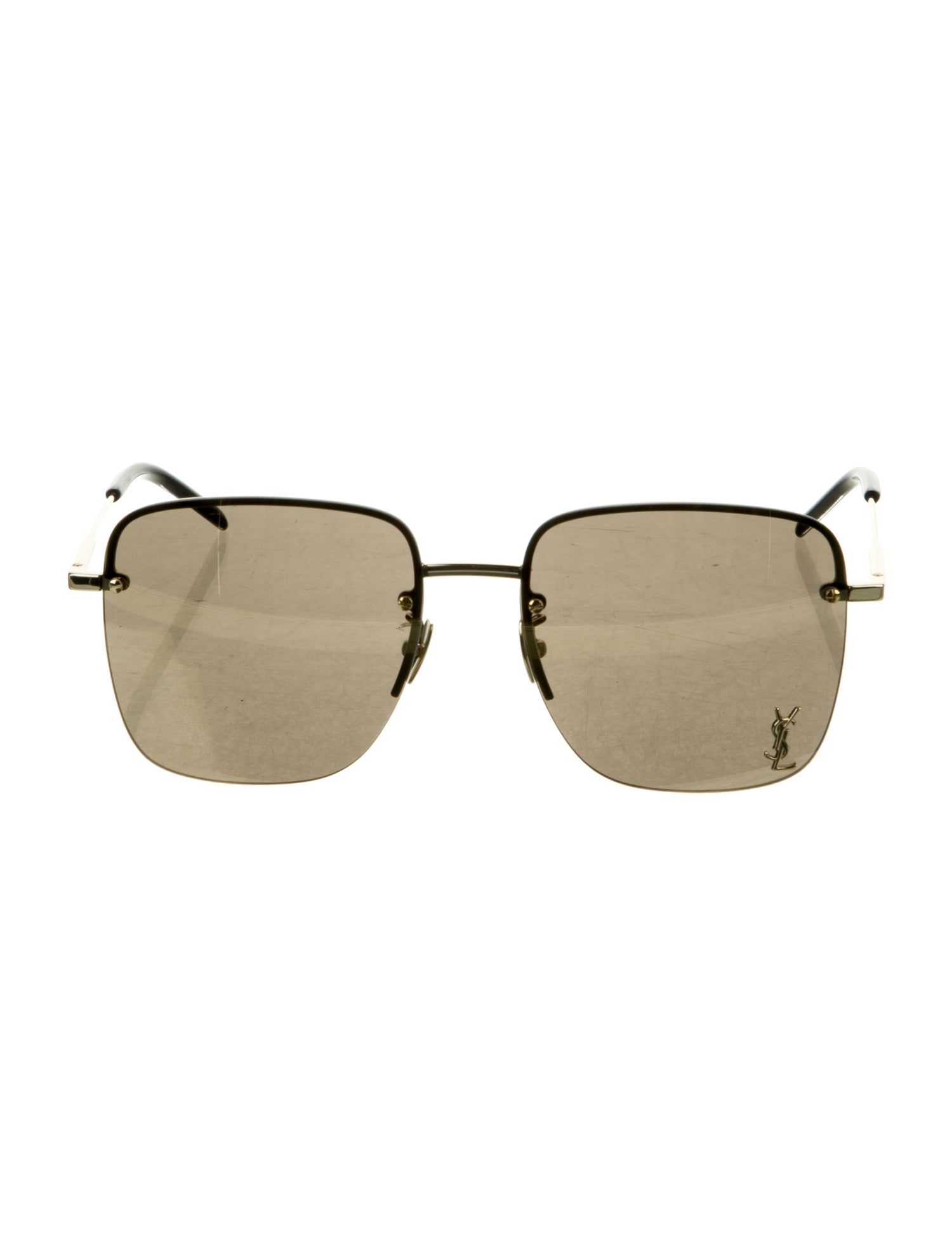 Saint Laurent Square Tinted Sunglasses