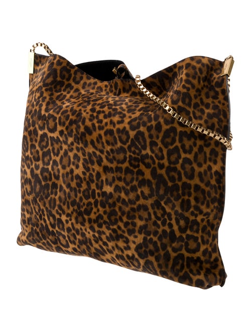 Saint Laurent Suzanne Suede Chain Hobo w/ Pouch