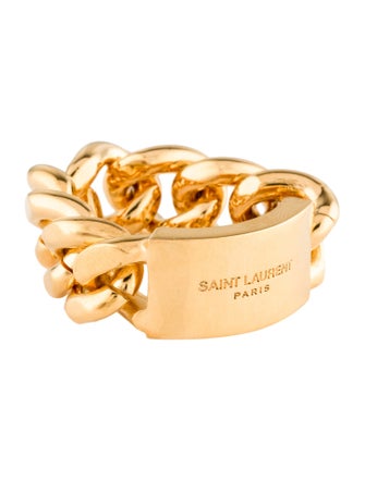 Saint Laurent Bague Chaine Ring