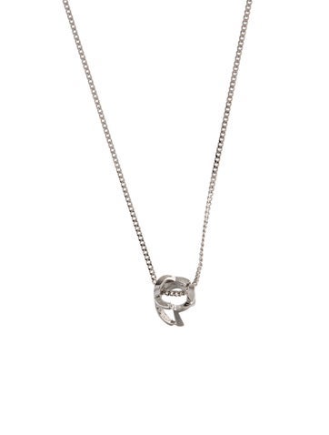 Saint Laurent Pendant Necklace Cassandre Twist