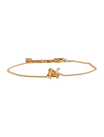 Saint Laurent Charm Opyum Twist Bracelet