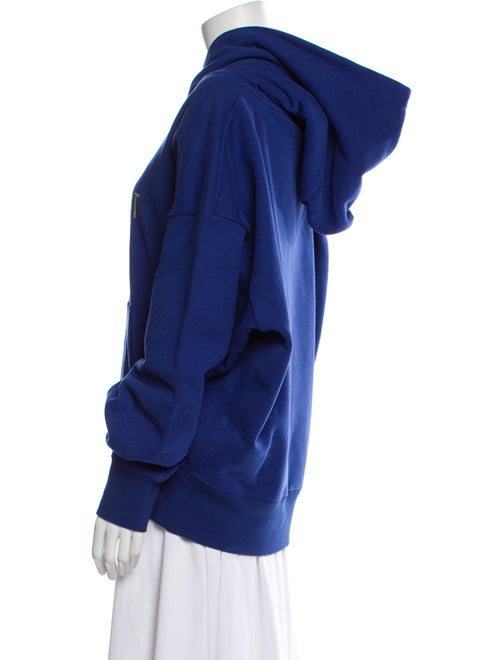 Saint Laurent Graphic Print Crew Neck Sweatshirt