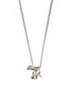 Saint Laurent Cassandre Twist Pendant Necklace