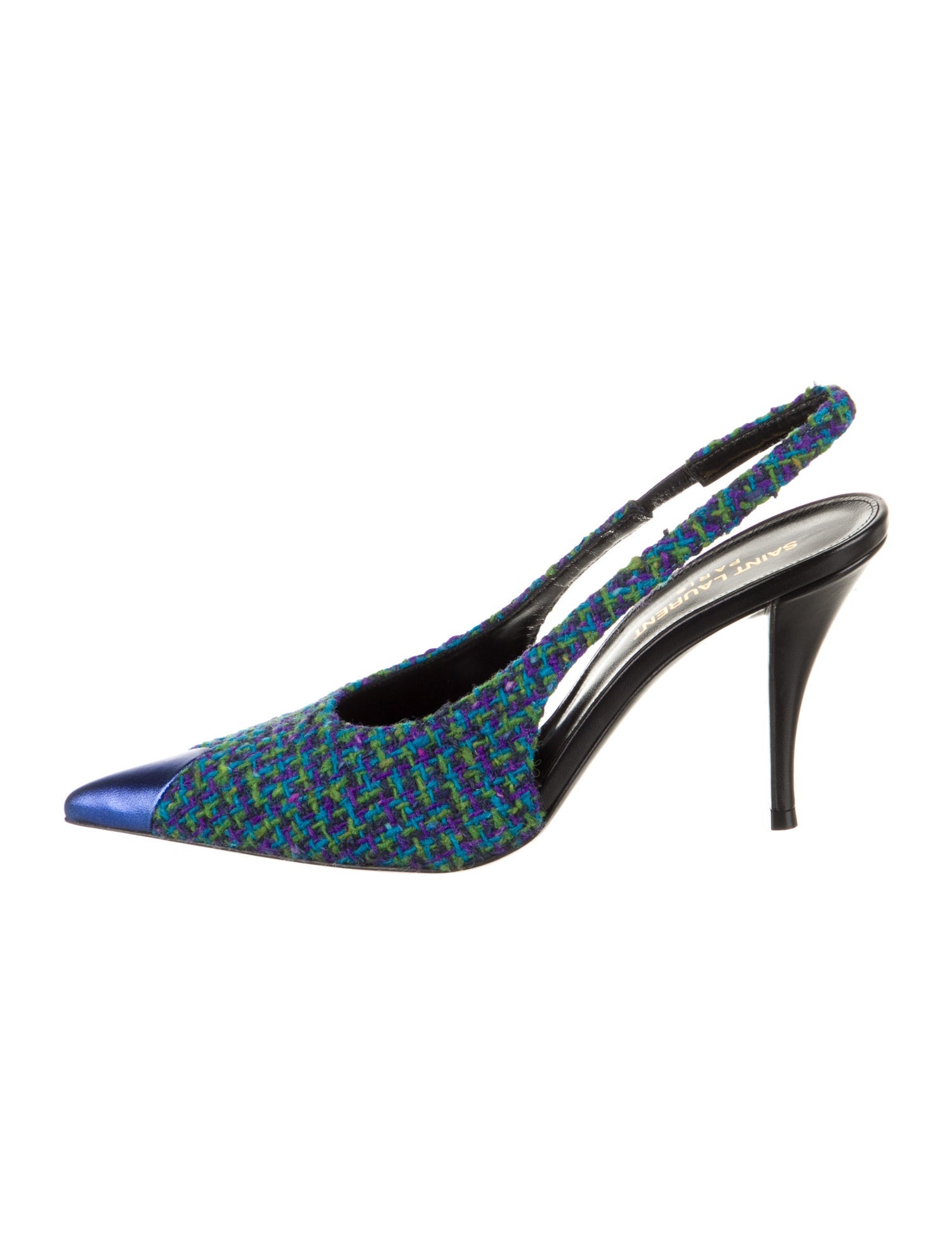 saint laurent tweed pumps