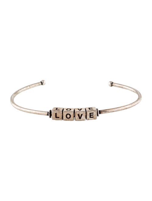Saint Laurent Love Cube Cuff Bracelet
