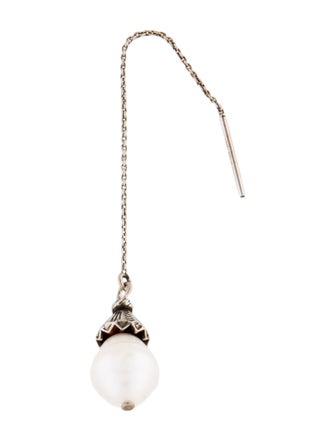 Saint Laurent Pearl Drop Earring