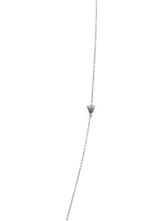 Saint Laurent Hearts Station Necklace
