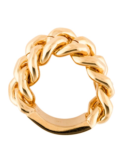 Saint Laurent ID Chain Ring