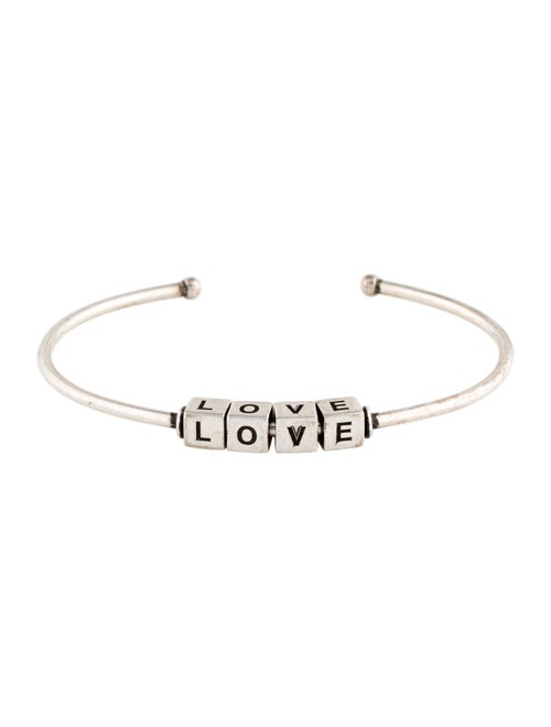 Saint Laurent Love Cube Cuff Bracelet