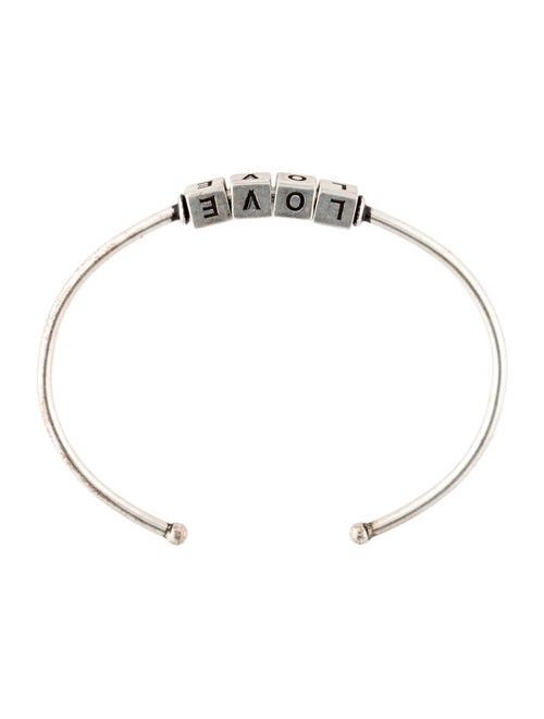 Saint Laurent Love Cube Cuff Bracelet
