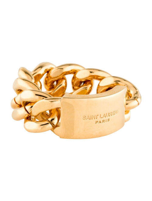 Saint Laurent ID Chain Ring