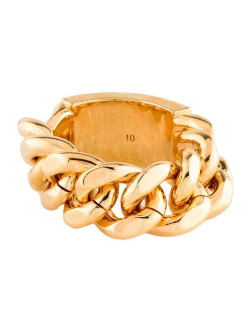 Saint Laurent ID Chain Ring