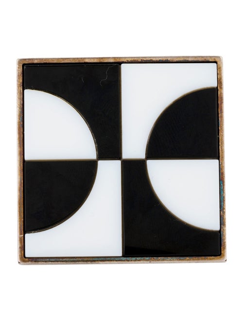 Saint Laurent Resin Brooch