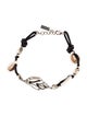 Saint Laurent Skull & Shell Station Bracelet