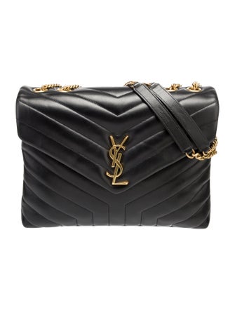 Saint Laurent Medium Monogram Matelassé LouLou Bag