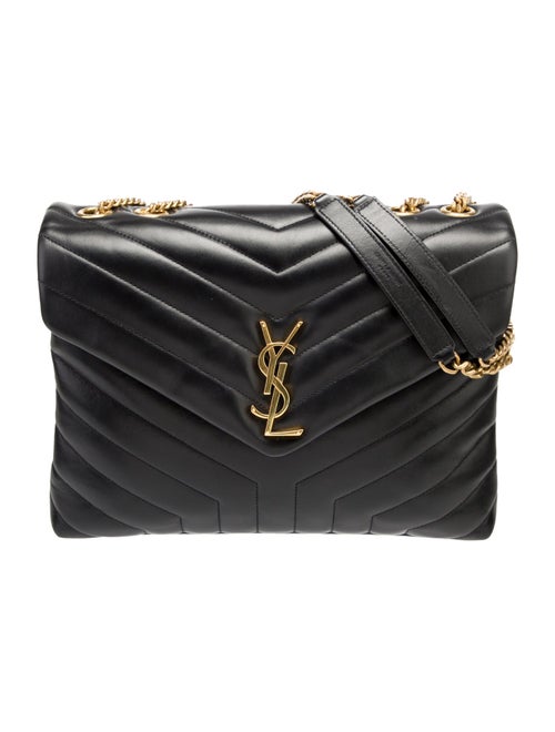 Saint Laurent Medium Monogram Matelassé LouLou Bag