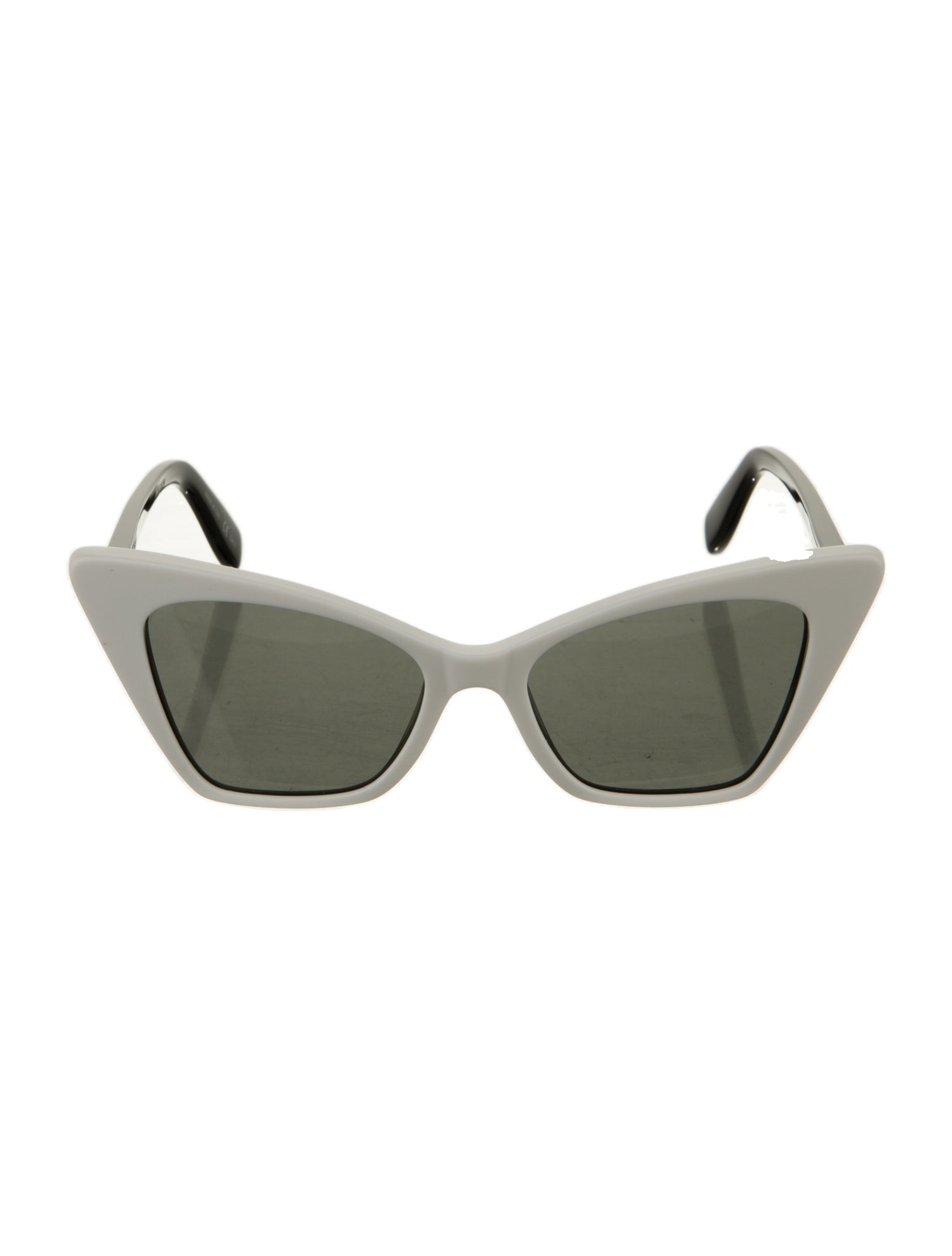 Saint Laurent CatEye Tinted Sunglasses w/ Tags White Sunglasses, Accessories SNT338440