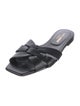 Saint Laurent Leather Slides