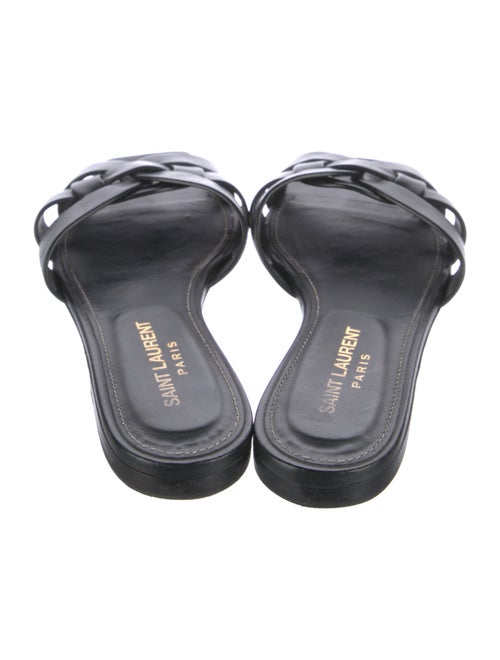 Saint Laurent Leather Slides