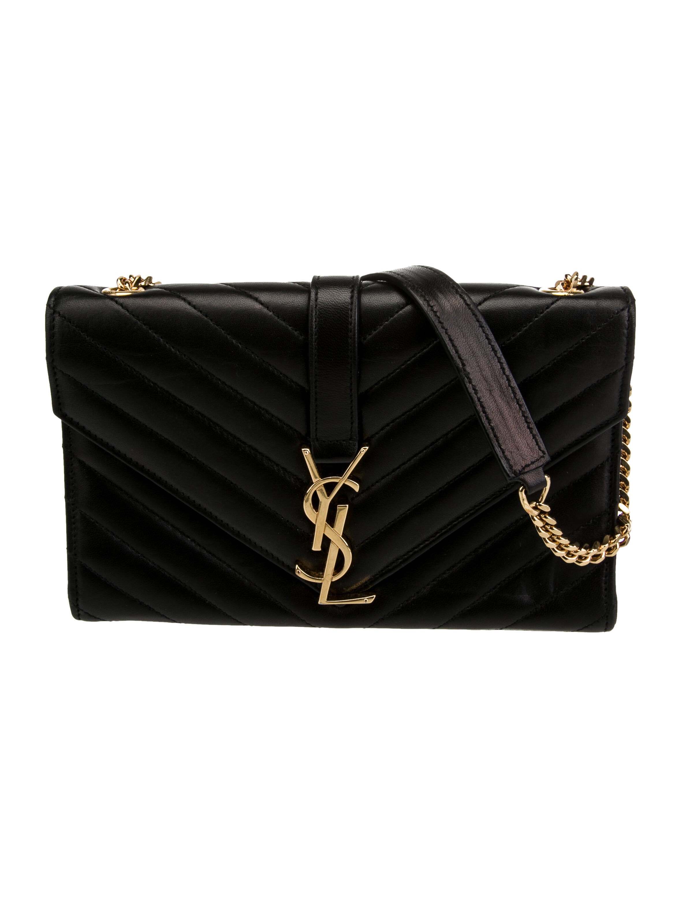 Saint Laurent Small Monogram Matelasse College Crossbody