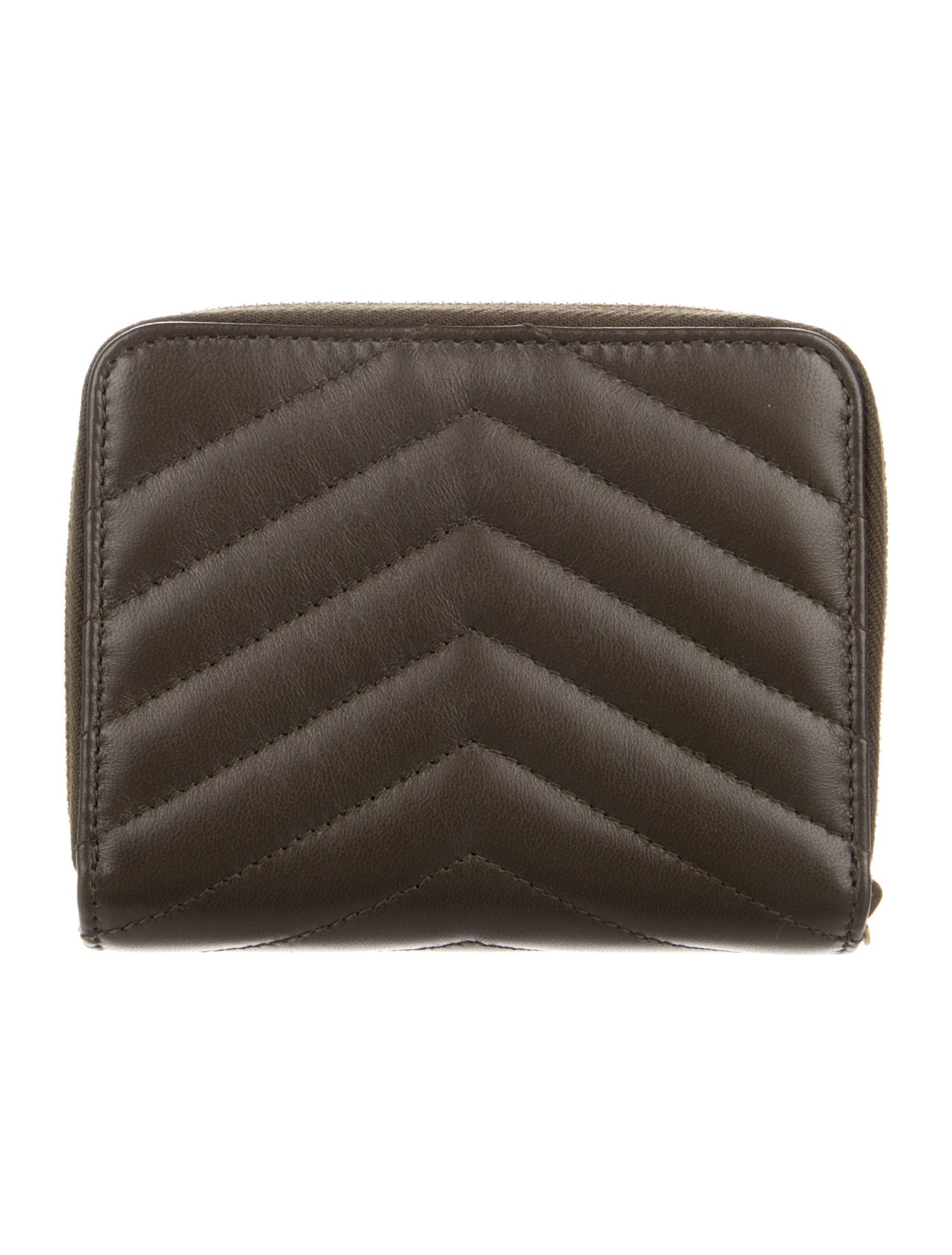 Saint Laurent 2023 Cassandre Compact Zip Around Compact