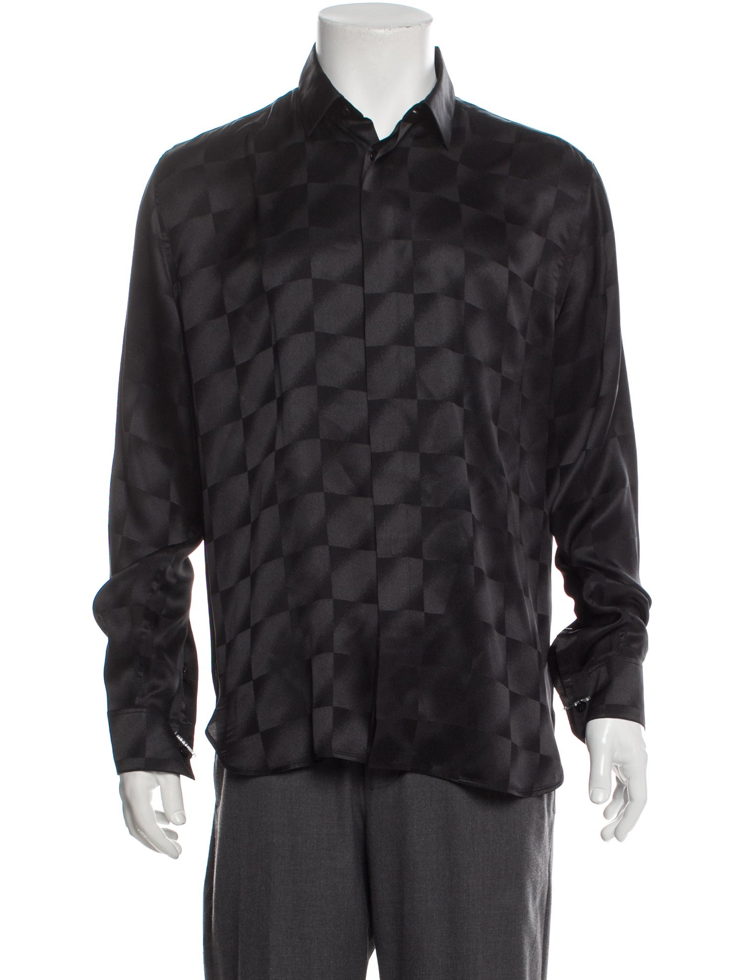 Saint Laurent 2022 Silk Dress Shirt