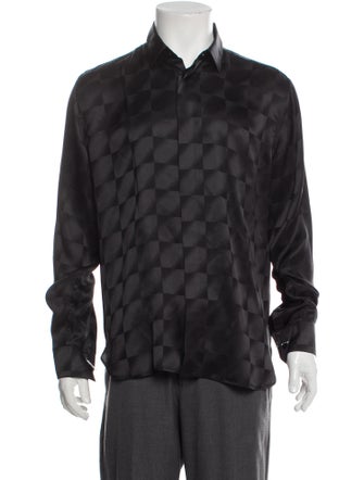 Saint Laurent 2022 Silk Dress Shirt