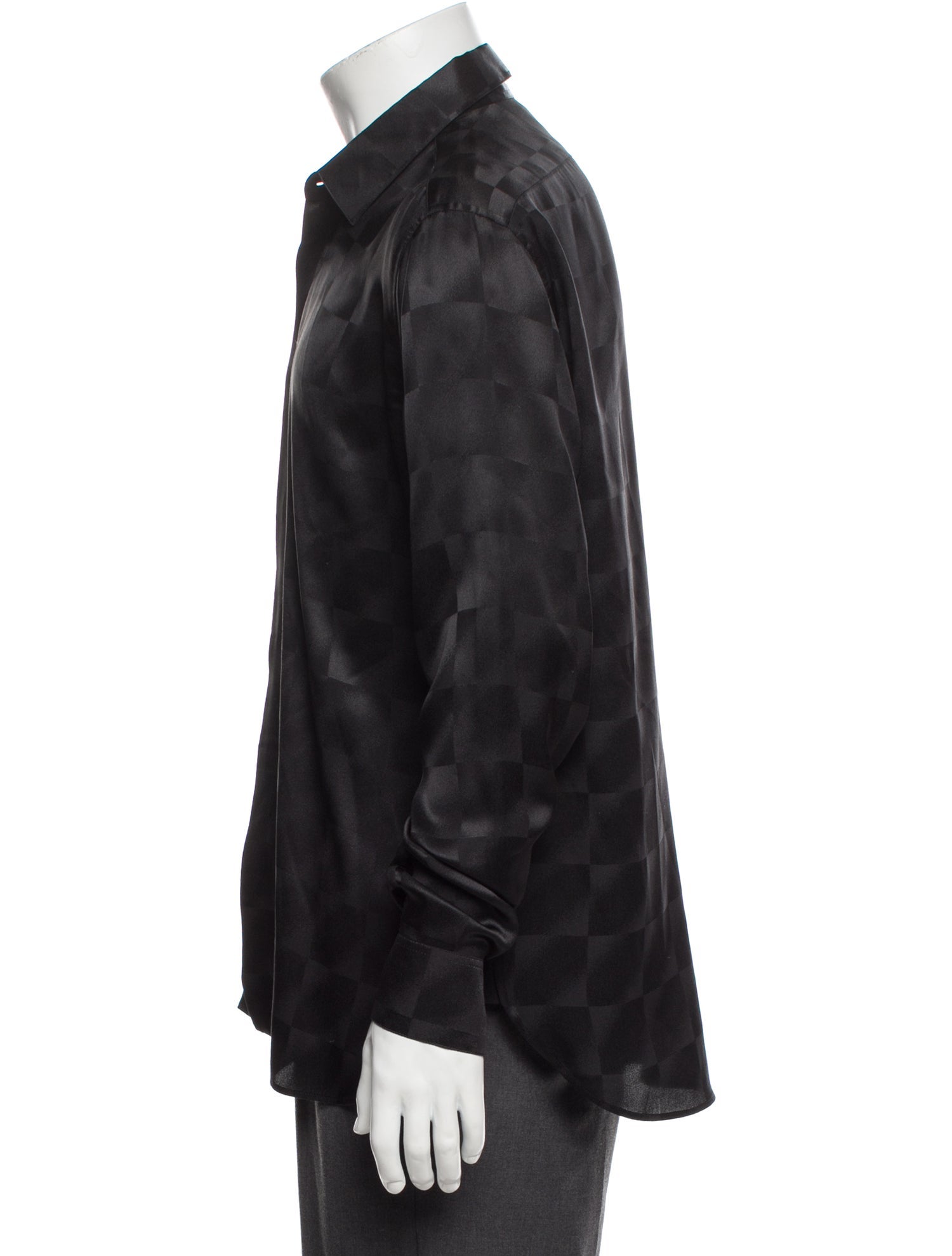 Saint Laurent 2022 Silk Dress Shirt